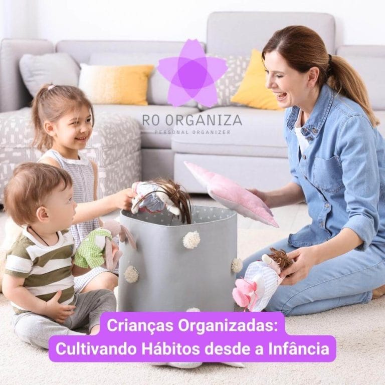 Crianças Organizadas Cultivando Hábitos desde a Infância