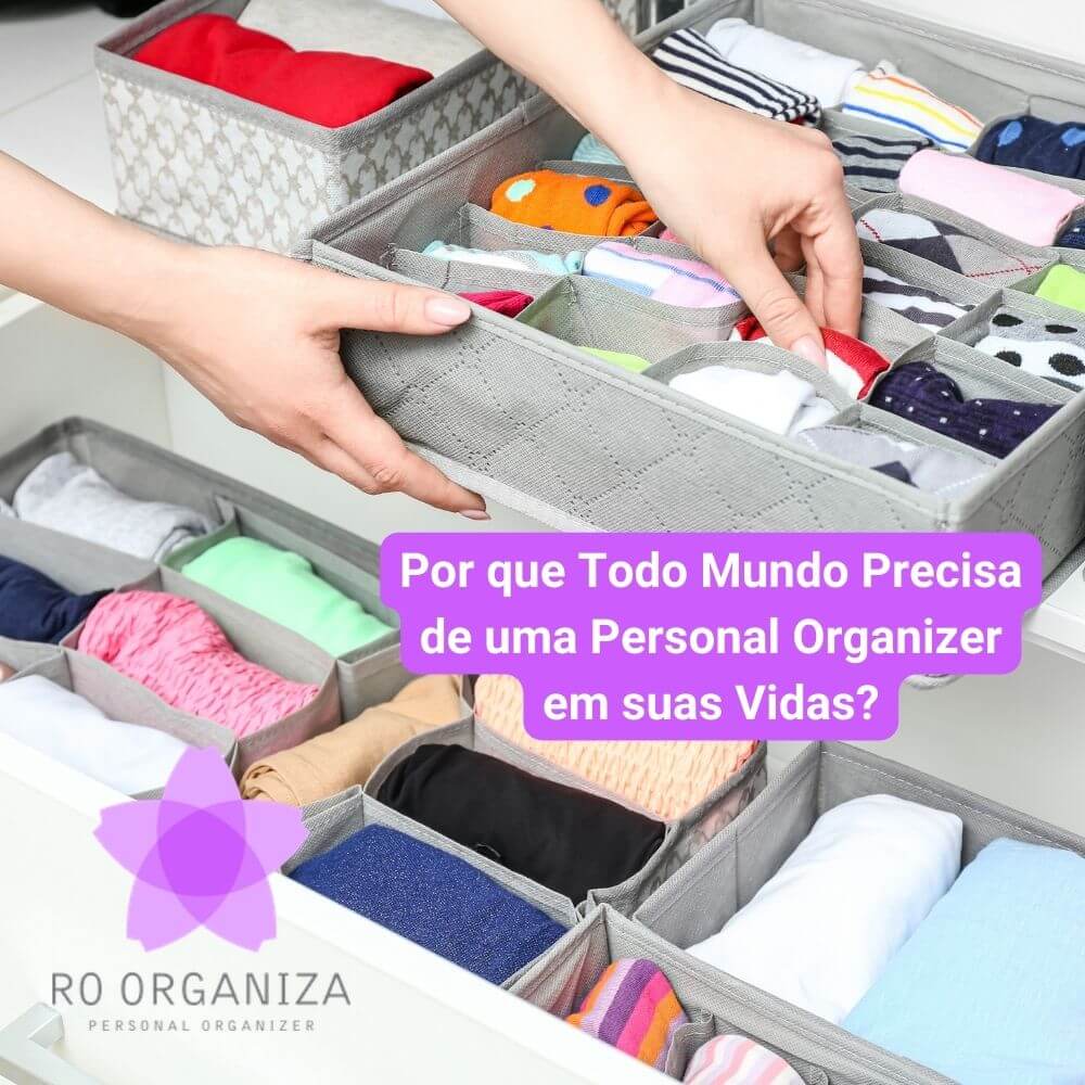 Por que Todo Mundo Precisa de uma Personal Organizer em suas Vidas?