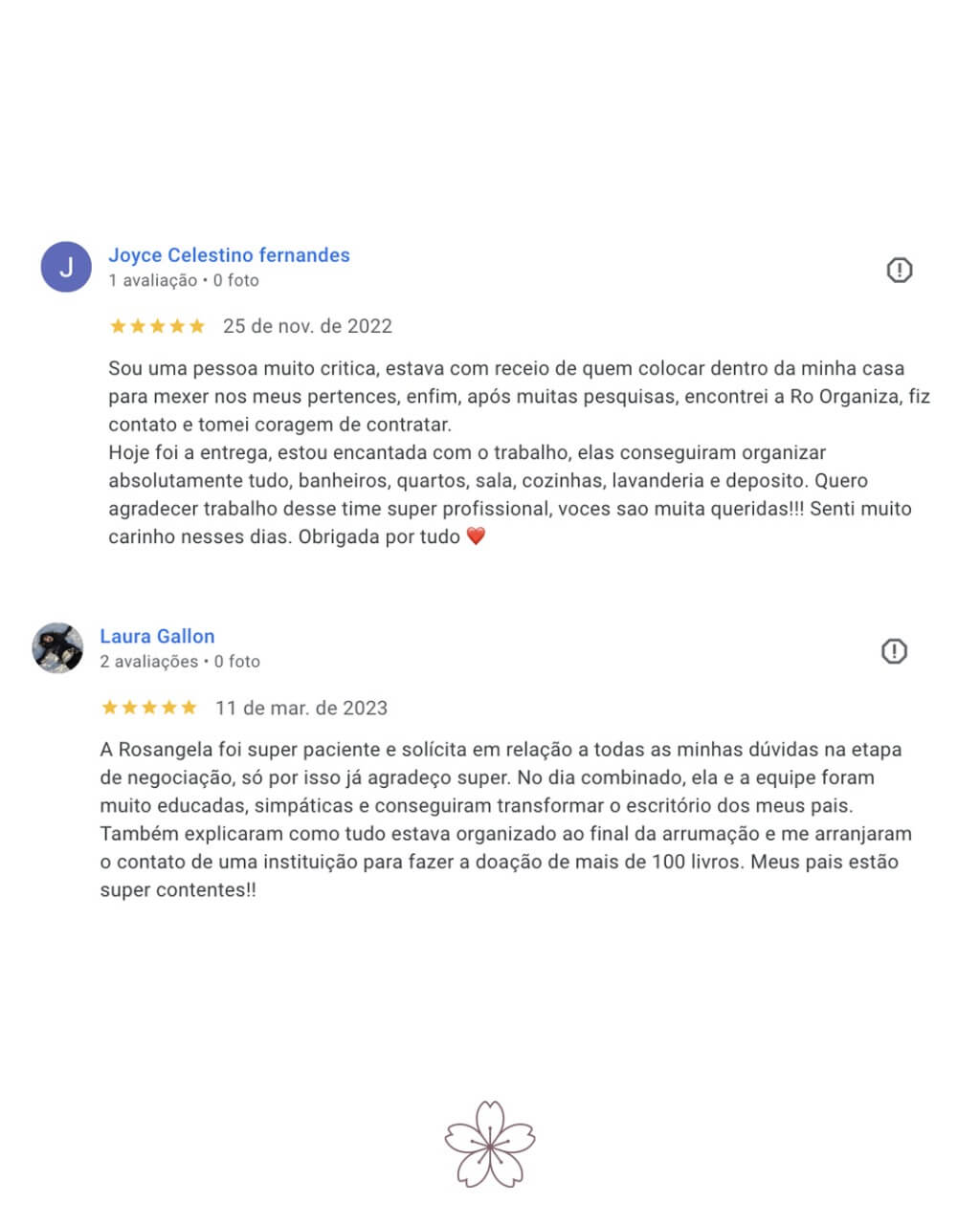 depoimento personal organizer 7